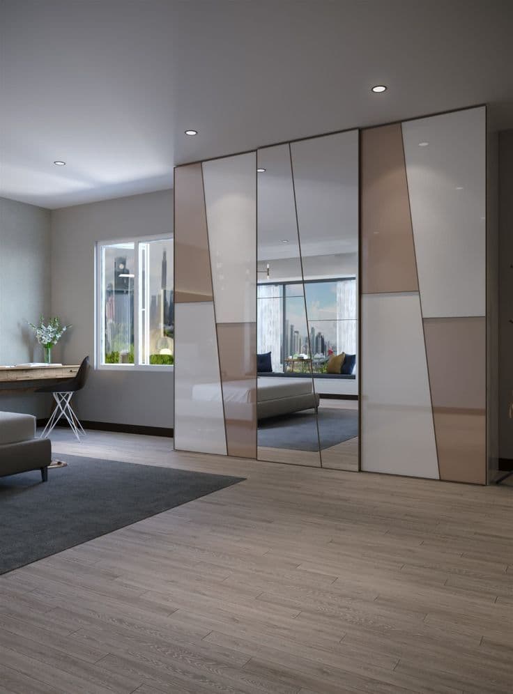 Sliding Wardrobe Design 01