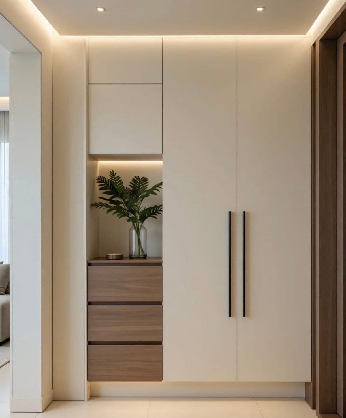 Hinged Wardrobe Design 08